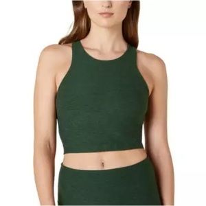Beyond Yoga Spacedye Studio Tank in Hunter Green